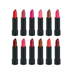 12 Pcs High Pigmented Matte Lipstick Set