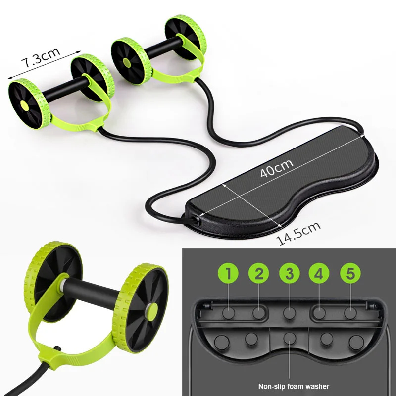 Generic Revoflex Xtreme Home Gym Abs Roller (Random Color) - Image 4