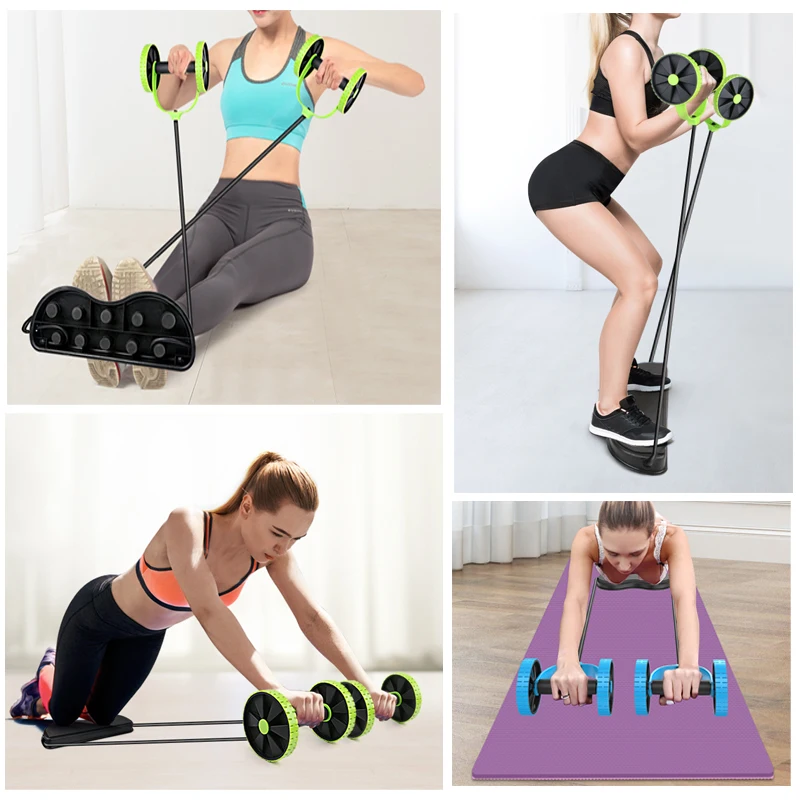 Generic Revoflex Xtreme Home Gym Abs Roller (Random Color) - Image 3
