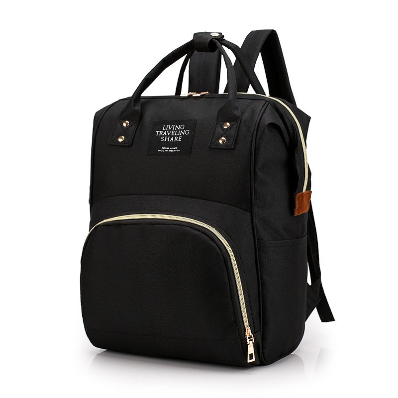 Large Capacity Mummy Bag Multi-Function Women Backpack Nursing Bag... - Image 3