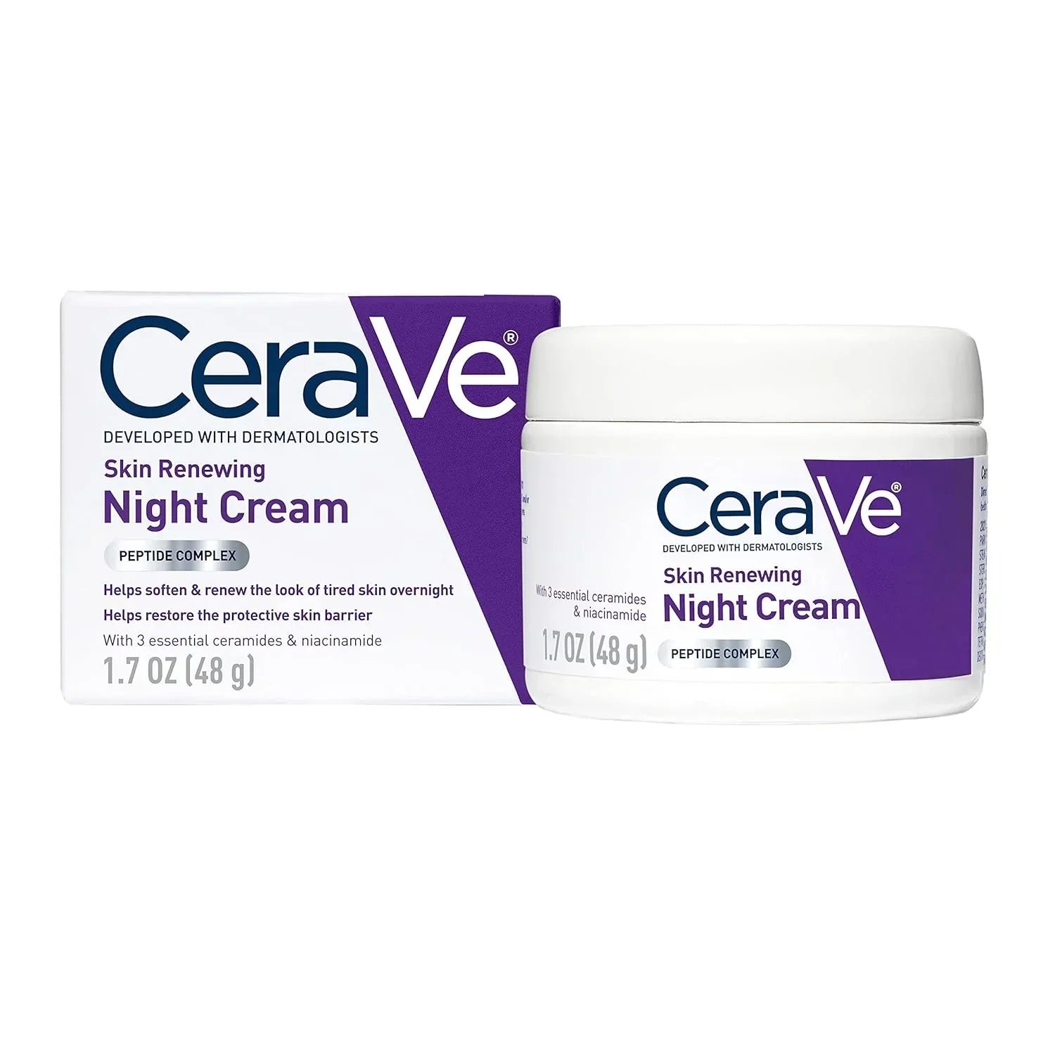 Cerave 4-In-1 Skincare Bundle: Night Cream, Sunblock, Cleanser... - Image 5