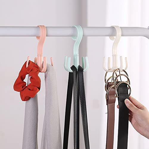 (1 Piece) Multi-Purpose Hook Four-Claw Rotatable Coat Hooks... - Image 3
