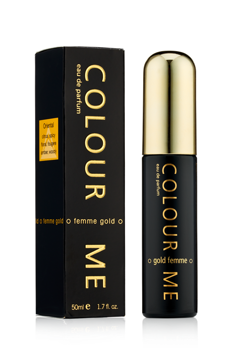Colour Me Perfume Gold Femme 50 Ml