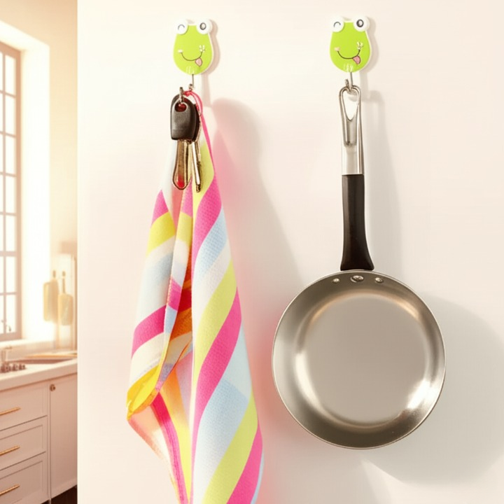 Pack Of 3 Self Adhesive Wall Hooks - Image 2