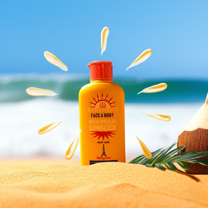Good Life Paris Spf 60 Face &Amp; Body Moisturizing Sunblock With... - Image 3
