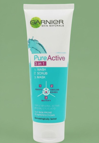Garnier 3 In 1 Pure Active Face Wash - Image 3
