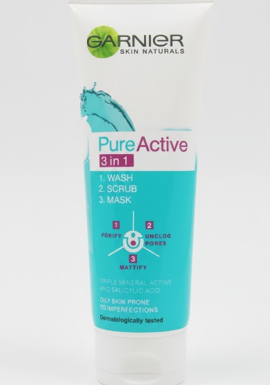 Garnier 3 In 1 Pure Active Face Wash - Image 2