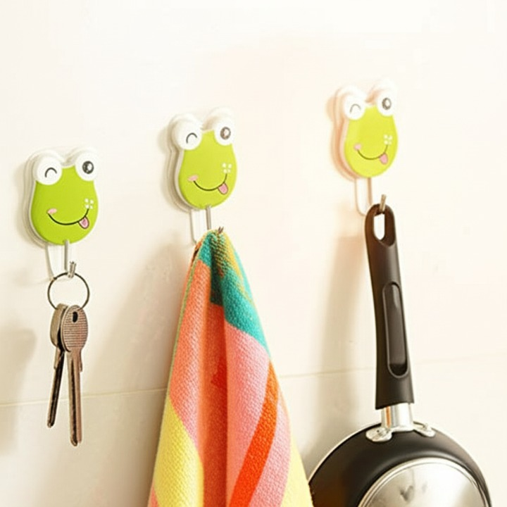 Pack Of 3 Self Adhesive Wall Hooks - Image 4