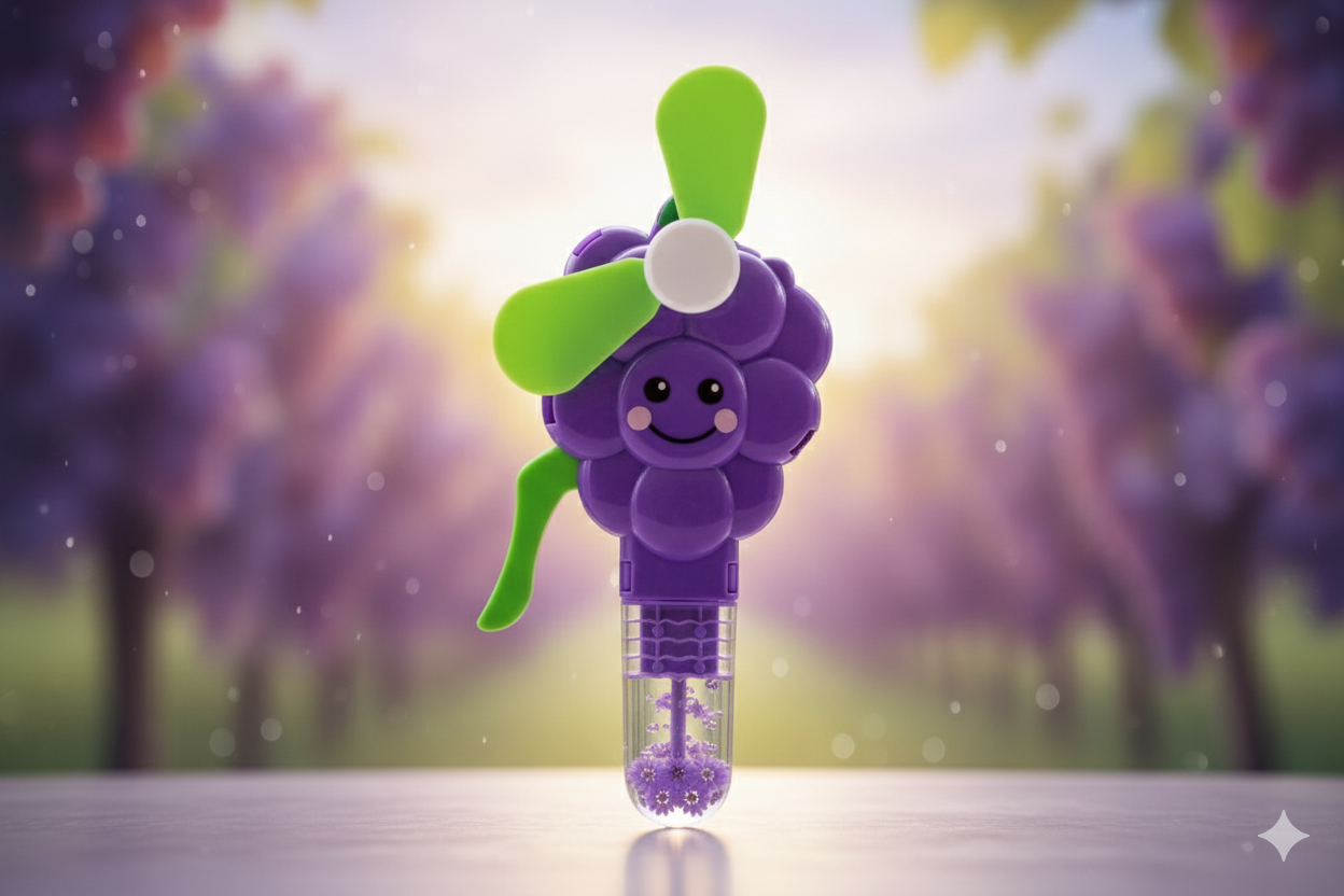 Handheld Fruit Shape Toy Fan For Kids - Image 4