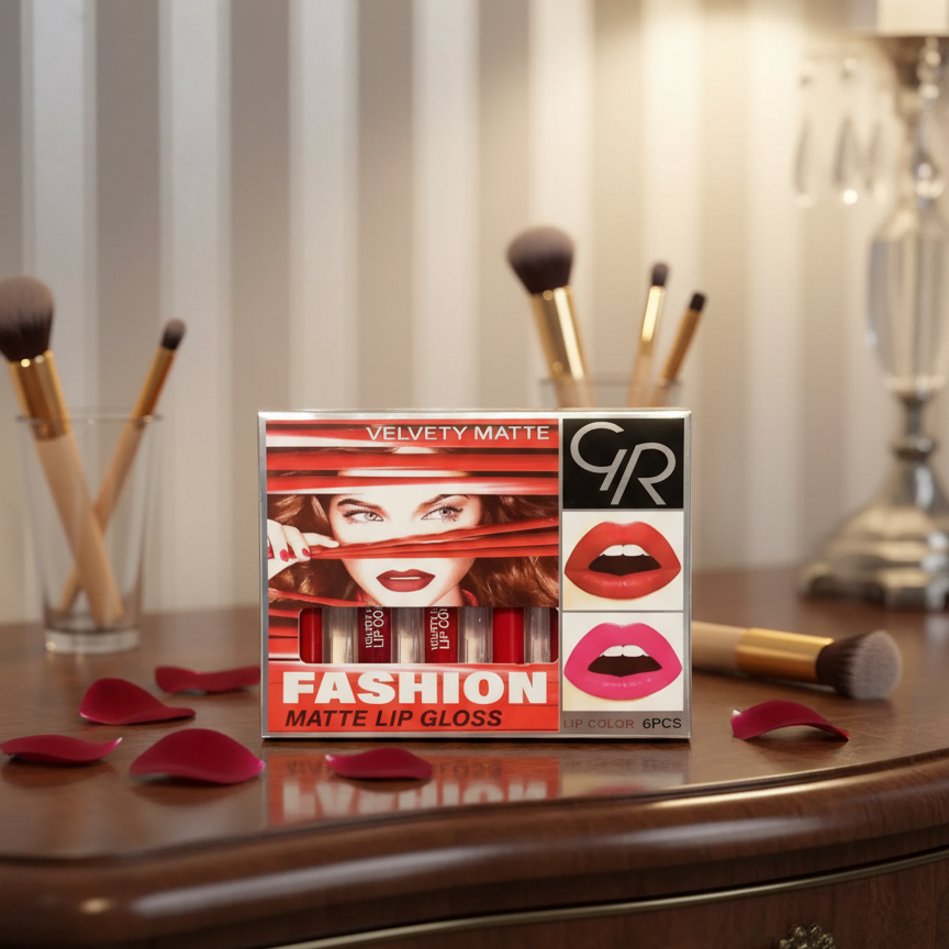 6 Pcs Lip Gloss Set - Image 4