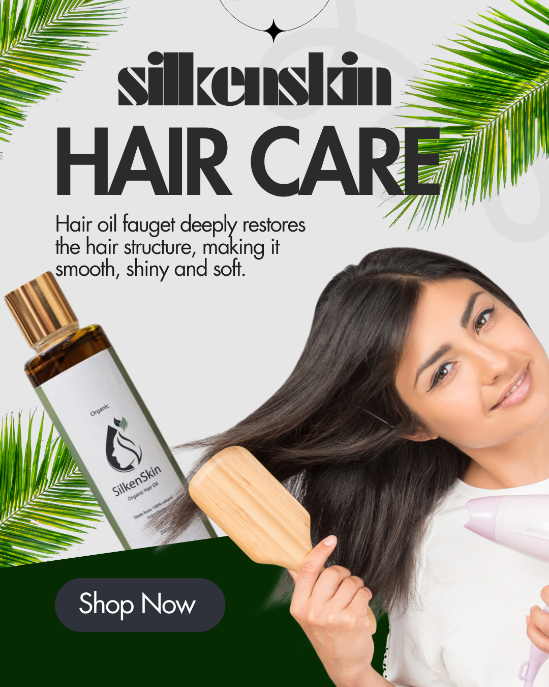 Organic Oil For Natural Hair Growth 150Ml