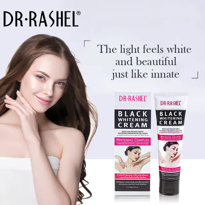 Dr Rashel Black Whitening Cream ,Body Cream 100G
