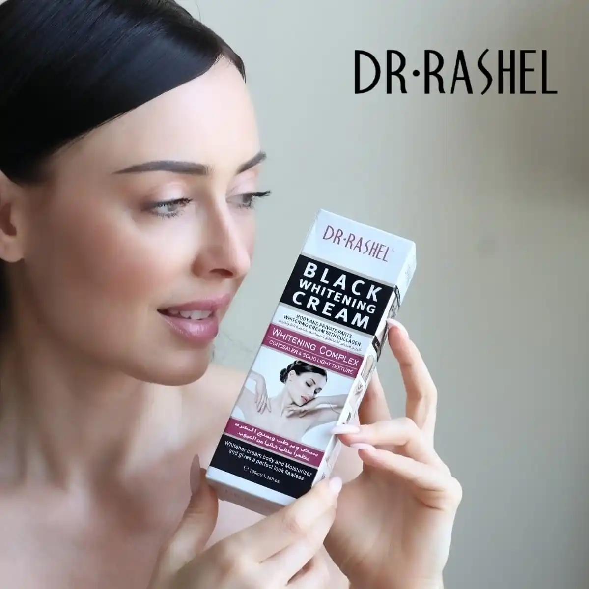 Dr Rashel Black Whitening Cream ,Body Cream 100G - Image 3