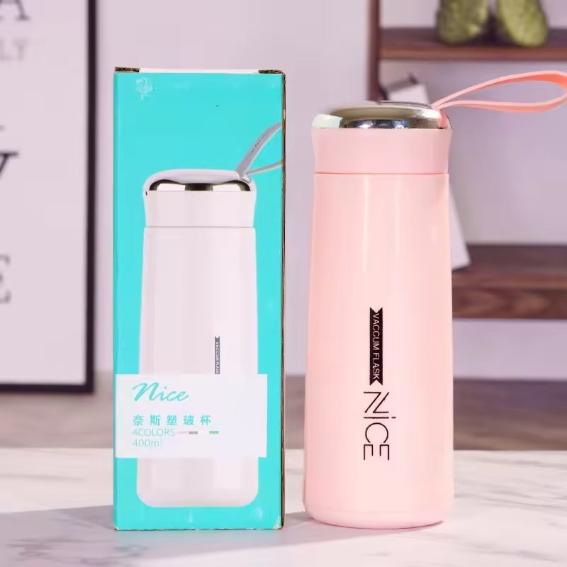 Nice Glass Bottle Water Mini Flask Bottle With Vaccum Flask And...