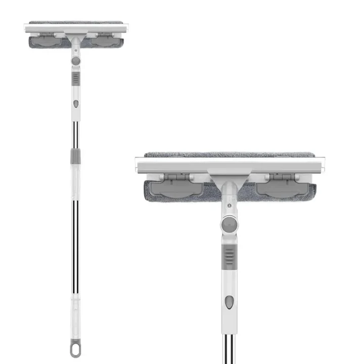 Rotatable Glass Wiper With Bendable Head