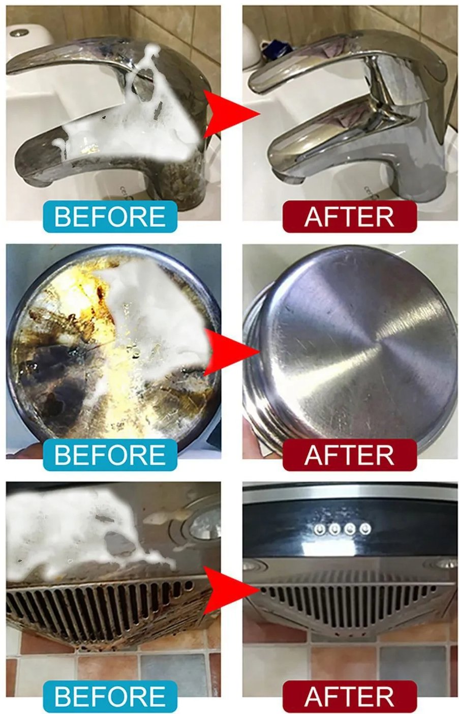 Kitchen Bubble Grease Cleaner 250Ml - Image 2