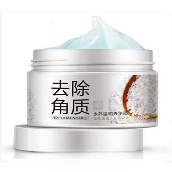 Bioaqua Brightening &Amp; Exfoliating Rice Gel Face Scrub 140G - Image 3