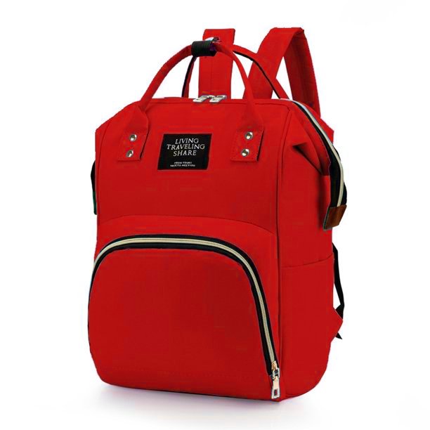 Large Capacity Mummy Bag Multi-Function Women Backpack Nursing Bag... - Image 4