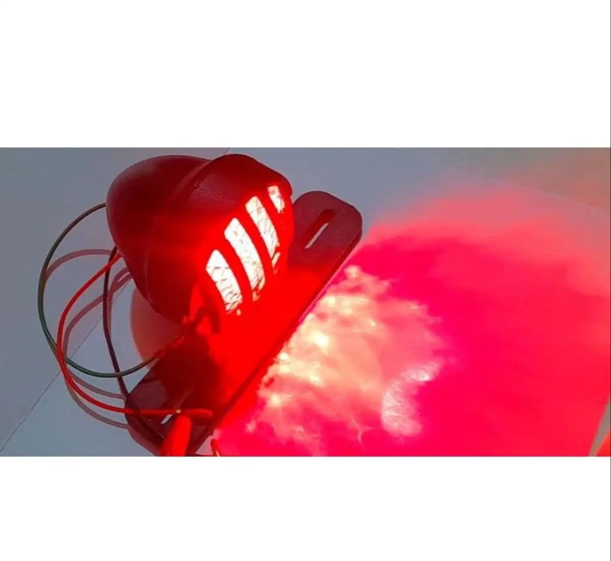 Motorcycle Cafe Racer Backlight, Tale Light, Brake Light With...