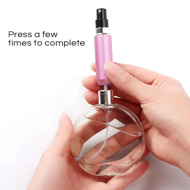 Refillable Mini Perfume Spray Bottle Spray Atomizer (Random Color)