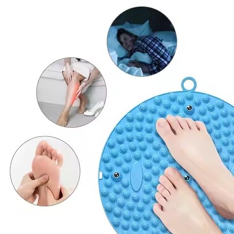 Circular Jogging Finger Press Board, Foot Massage Foot Pad, Adult...