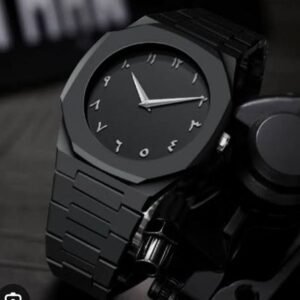 Full Black Aura Quartz Analog Watch