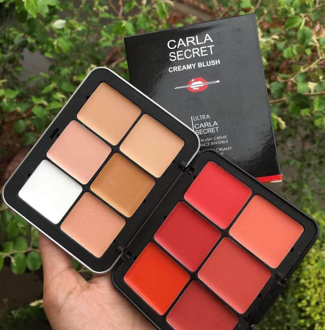 Trendy Carla Secret Cream Concealer &Amp; Blush Pallet - Image 2