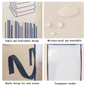 Heavy Quality Barcode Print Storage Bag Non Woven - Good For Cloth...