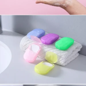 Travel Soap Outdoor Portable Mini Paper Soap Paper Washing Hand...
