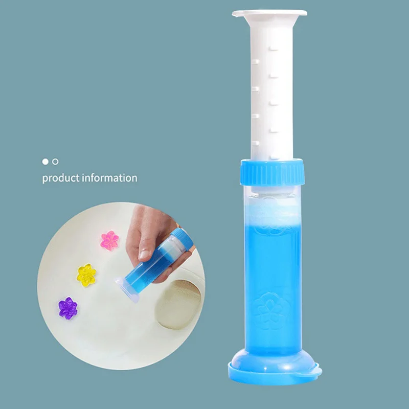 Toilet Cleaning Stamp Gel Toilet Injection Gel Flower Bathroom... - Image 5