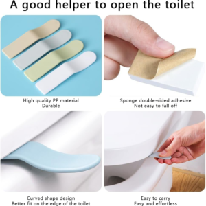 Pack Of 03 Toilet Seat Lifter Handle For Home, Office, Hotel...