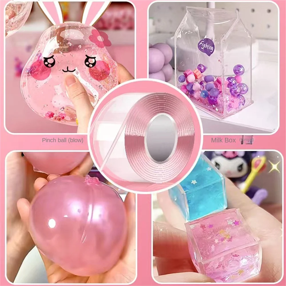Multipurpose Tape For Diy Craft Children Colorful Pinch Toy Making...