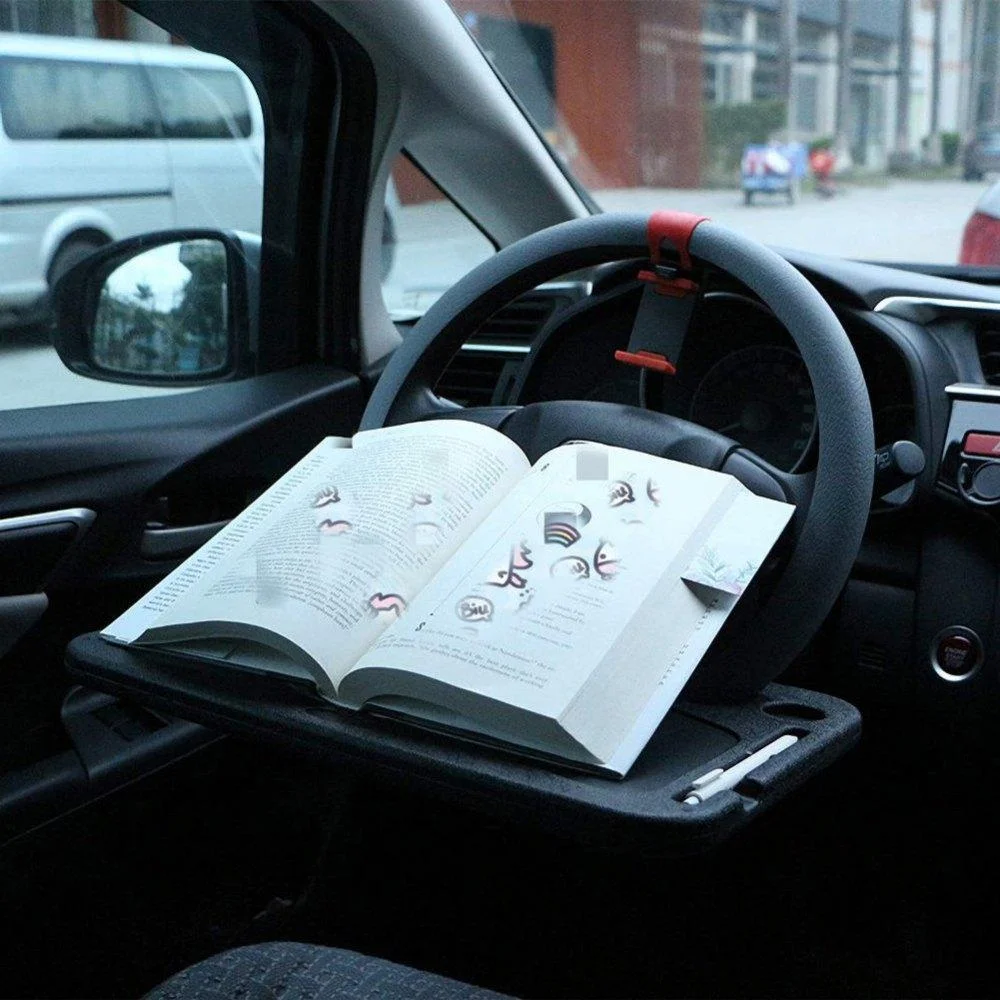 Portable Car Steering Wheel Tray -Multi Functional Wheel Desk For...