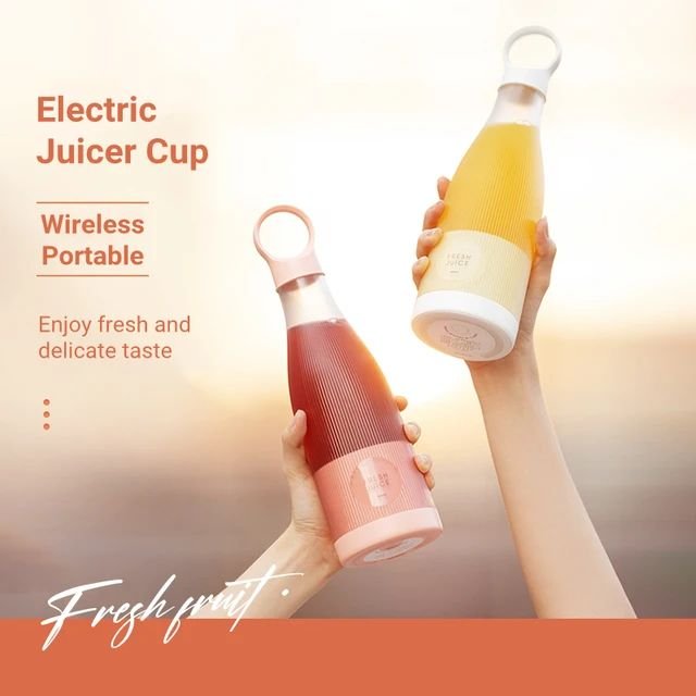 Electric Juicer Bottle - Image 3