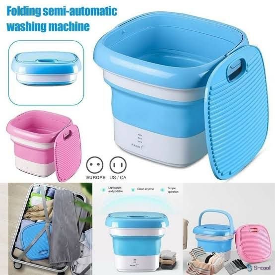 Foldable Mini Washing Machine China Imported Heavy Quality (... - Image 2