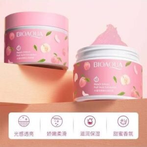 Bioaqua Peach Extract Fruit Acid Exfoliating Face Gel Cream 140G