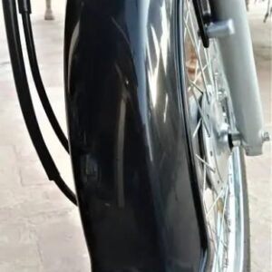 Plastic Mudguard Plus Chain Cover &Amp; Engine Cover (Black)