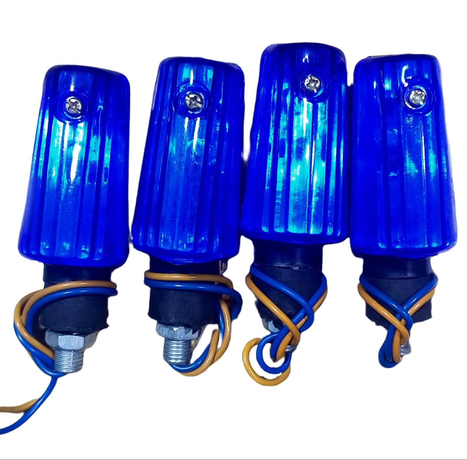 Fancy Indicator For Bike Mini Size Flexible Unbreakable Blue Color...