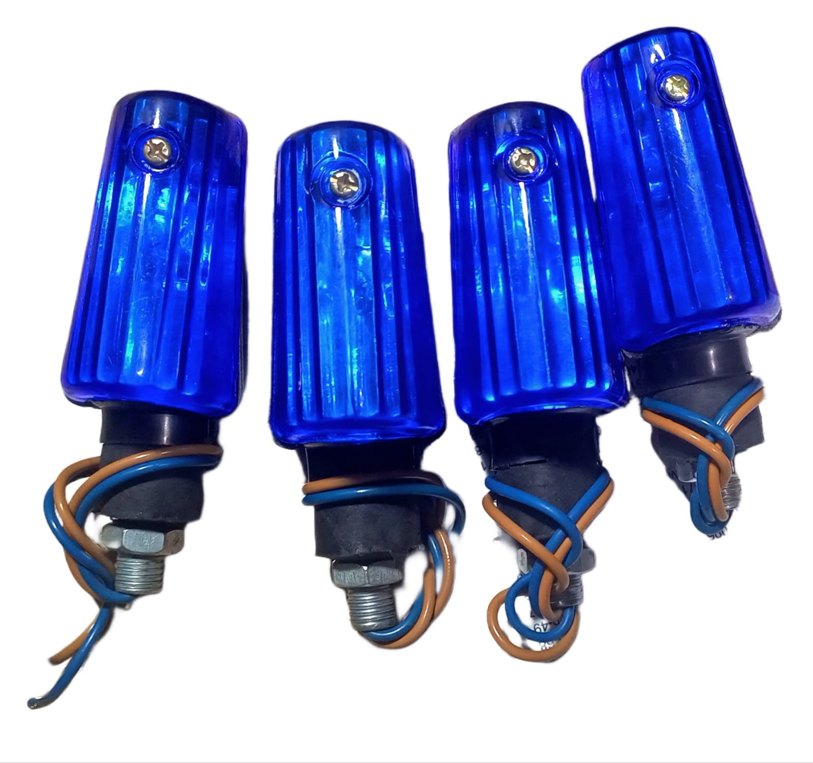 Fancy Indicator For Bike Mini Size Flexible Unbreakable Blue Color... - Image 3