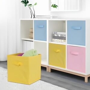 Cube Box Space Saver Storage Box (Random Colors)