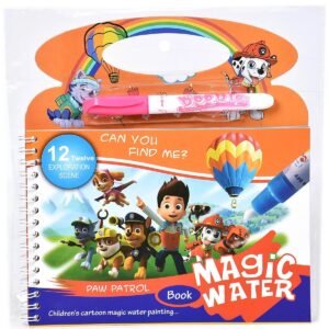 Magic Coloring Book With Water Pen(Number Of Pages 4)Random Color