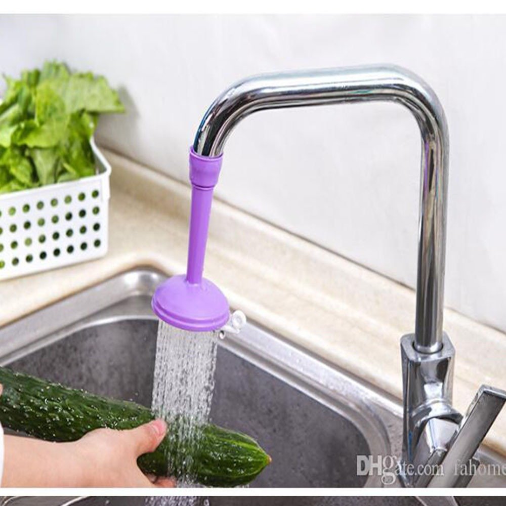 Silicone Kitchen Faucet Kitchen Shower Splash Faucet Water-Saving... - Image 3