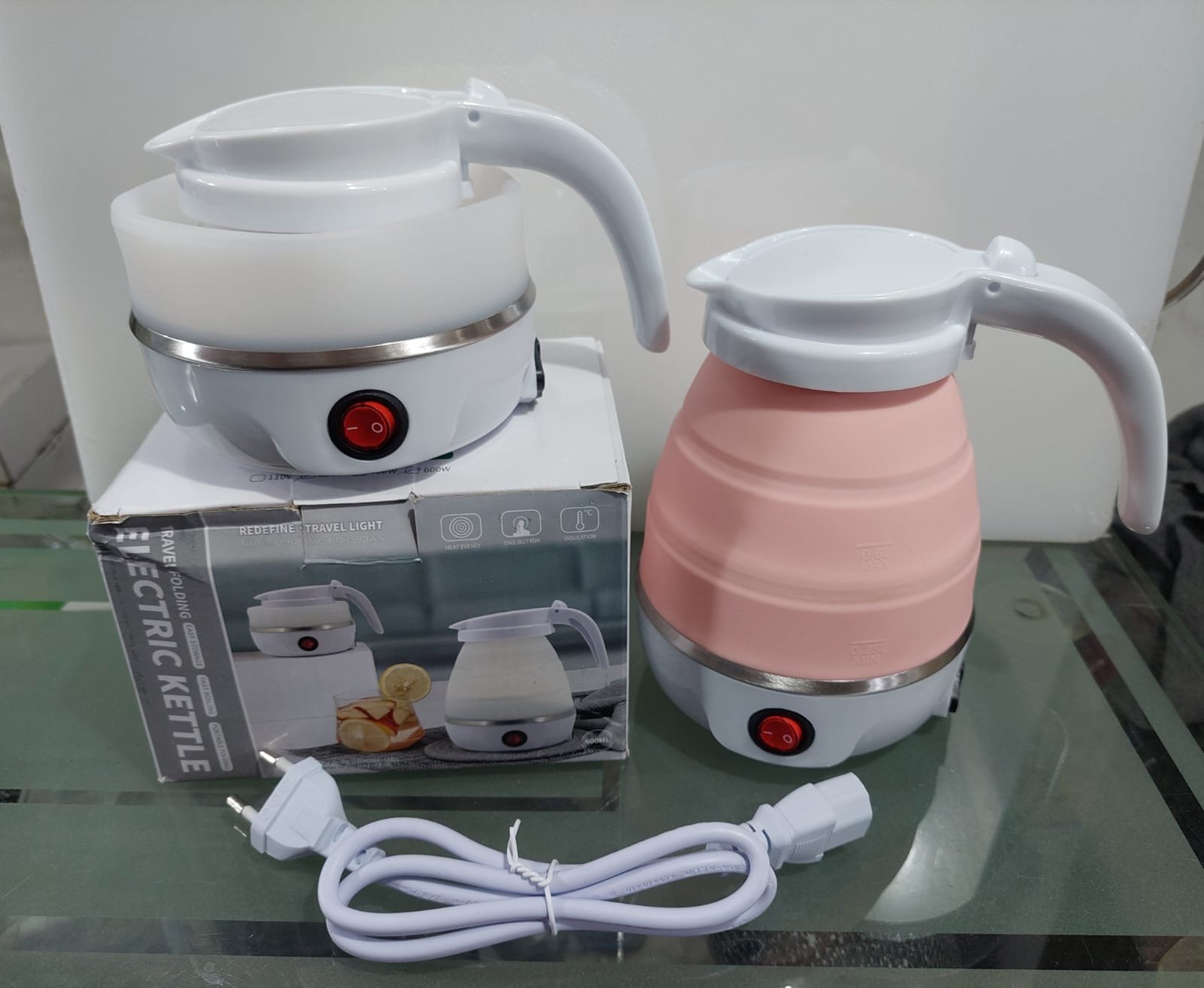 Foldable And Portable Teapot Water Heater Electric Kettle For... - Image 3