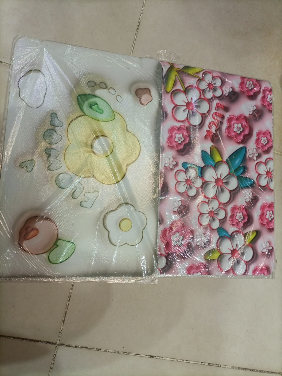 Absorbent Mat Flower Soft Diatom 3D Mud Floor Mat Bathroom... - Image 2