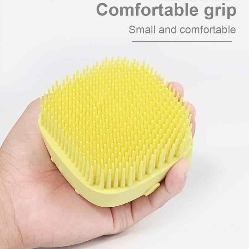 Silicone Bath And Body Shower Brush With Liquid Soap Dispenser... - Image 4