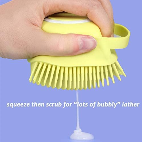 Silicone Bath And Body Shower Brush With Liquid Soap Dispenser... - Image 3