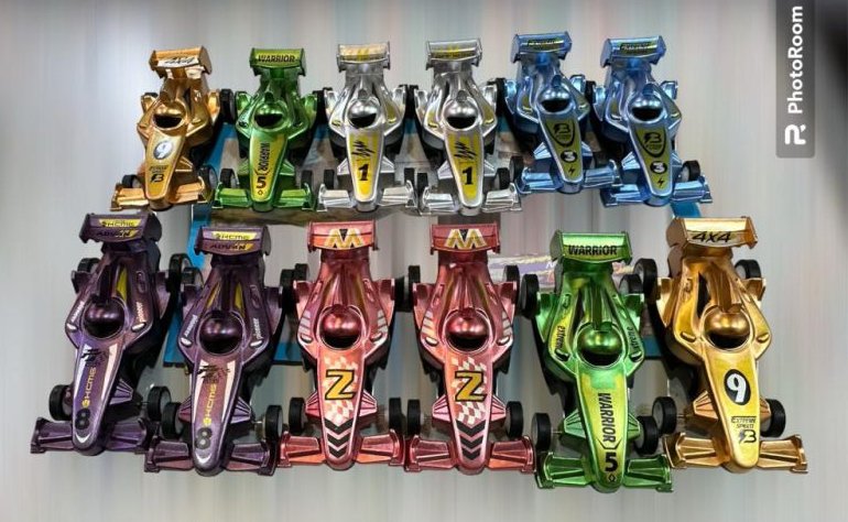 Toy Tribe F1 - 12 Pcs Car Set Pull Back Race Cars For Kids... - Image 2
