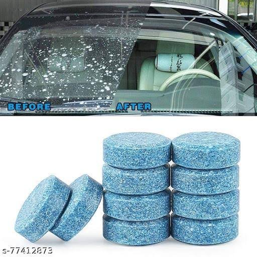 10Pcs Car Windshield Cleaner Solid Cleaner Effervescent Tablet... - Image 4