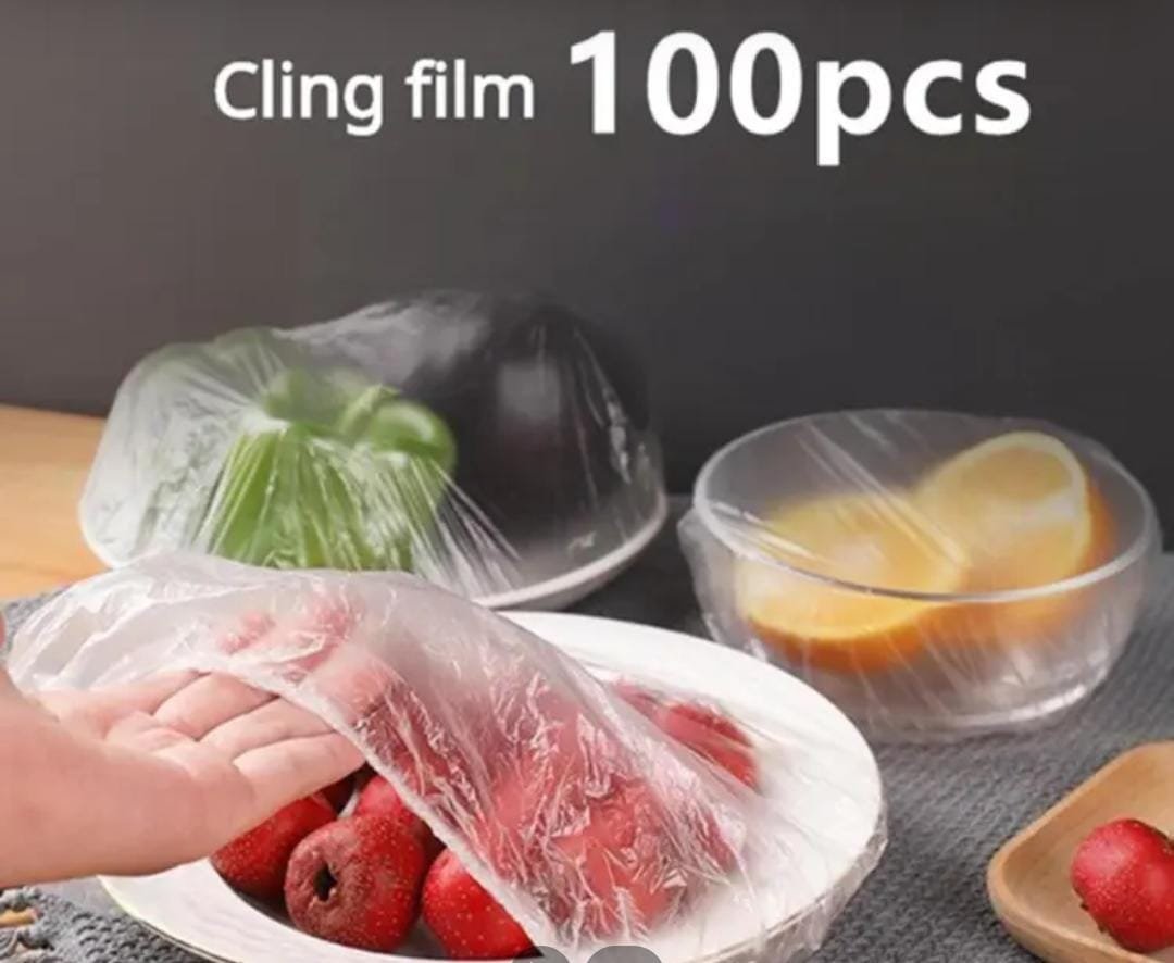 Plastic Food Cover Pack Off 100 Pcs - Image 3