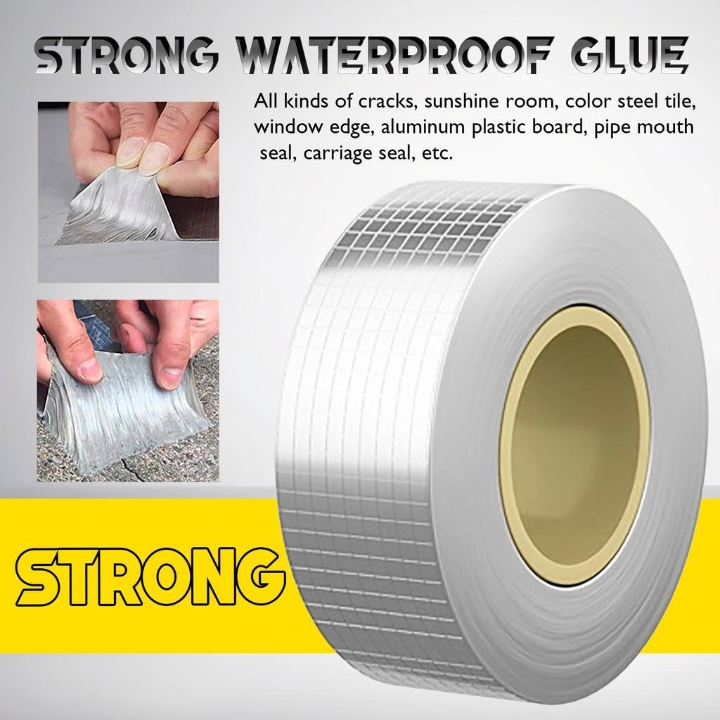 Aluminum Foil Butyl Rubber Tapes Self Adhesive Waterproof Tape 2... - Image 3